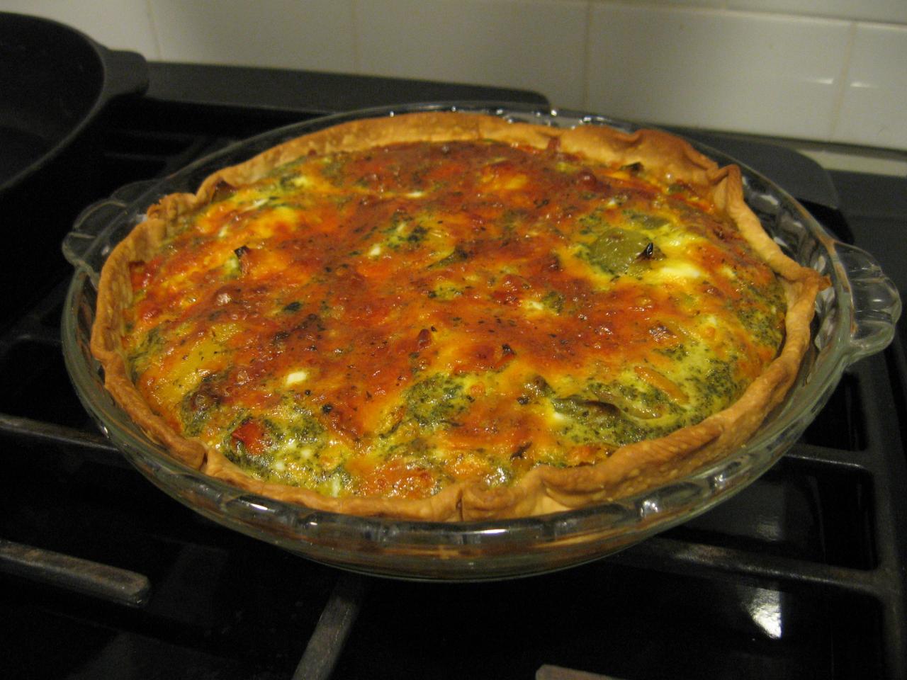 No fail (epic or otherwise) Roasted Veggie Quiche