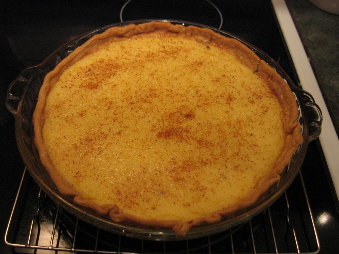Buttermilk Lemon Pie