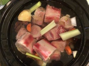 Beef bone broth