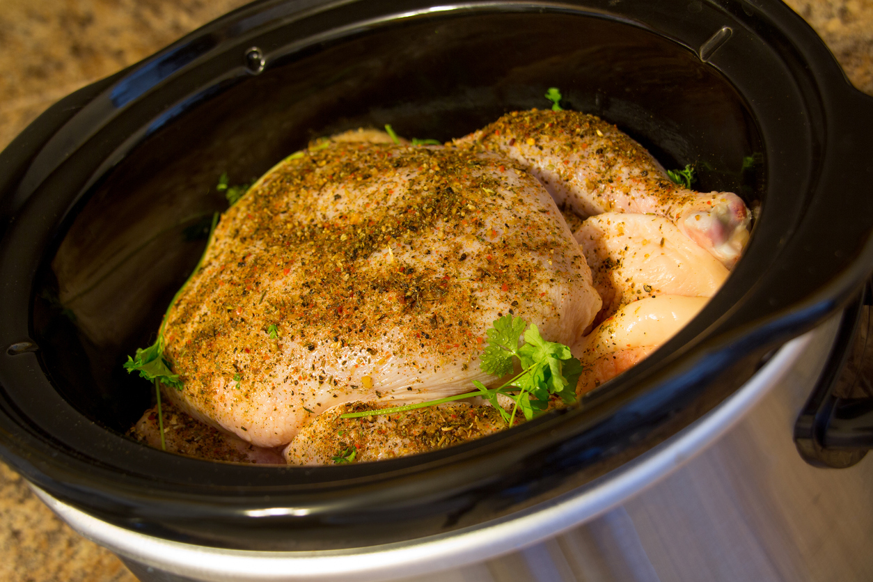 Slow Cooker Roast Chicken