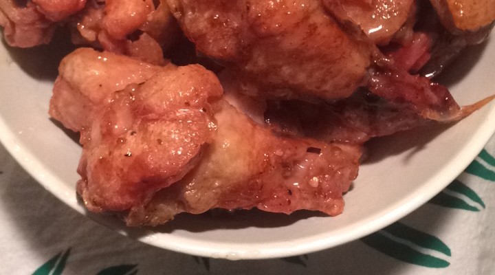 Crispy Baked Chicken Wings with Old Bay Seasoning and Honey