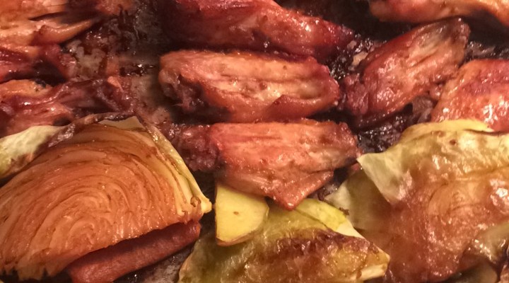 Baked Korean Style Chicken Wings
