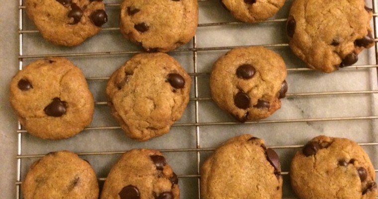 Gluten-free (Vegan) Chocolate Chip Cookies (the Big Experiment)