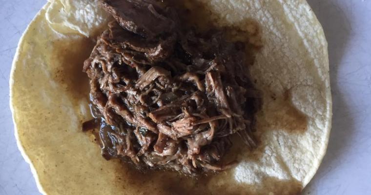 Beef Barbacoa in the Slow Cooker