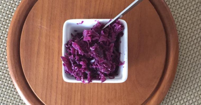 German Red Cabbage and Apple