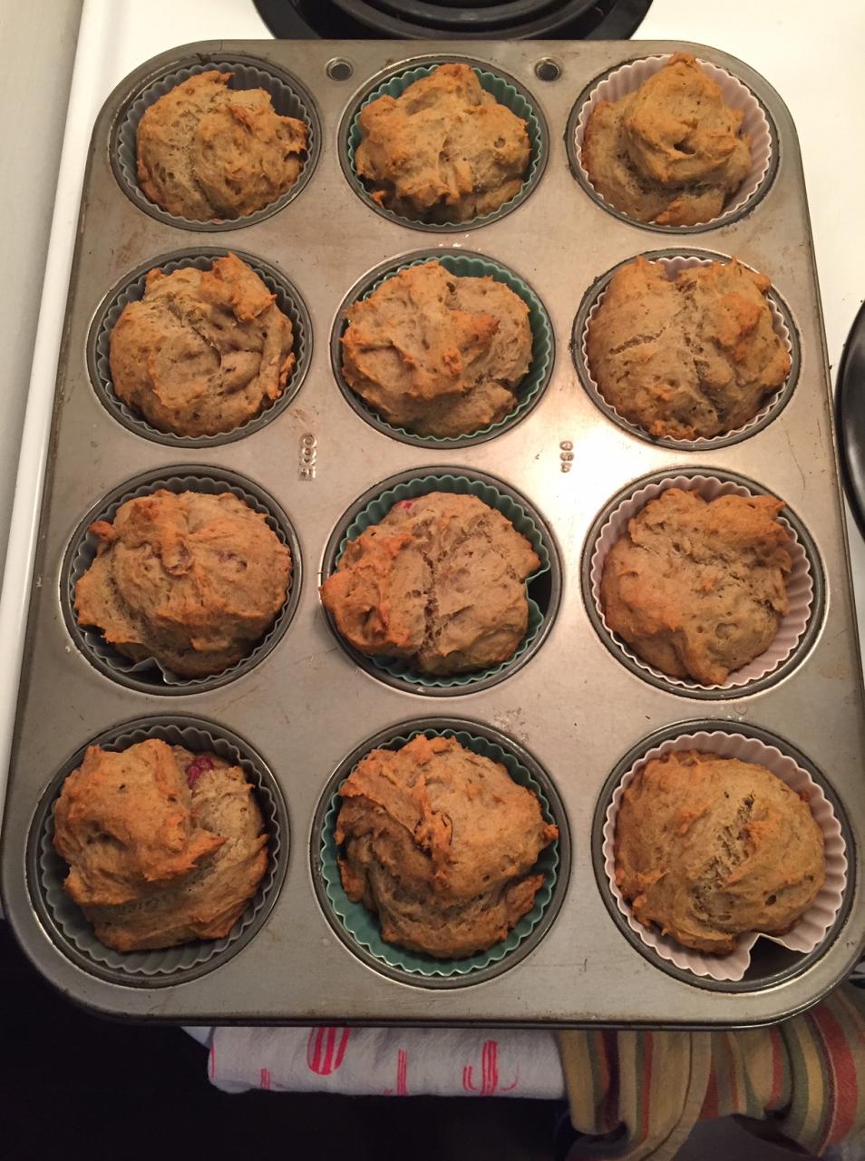 Gluten-Free Vegan Banana Muffins