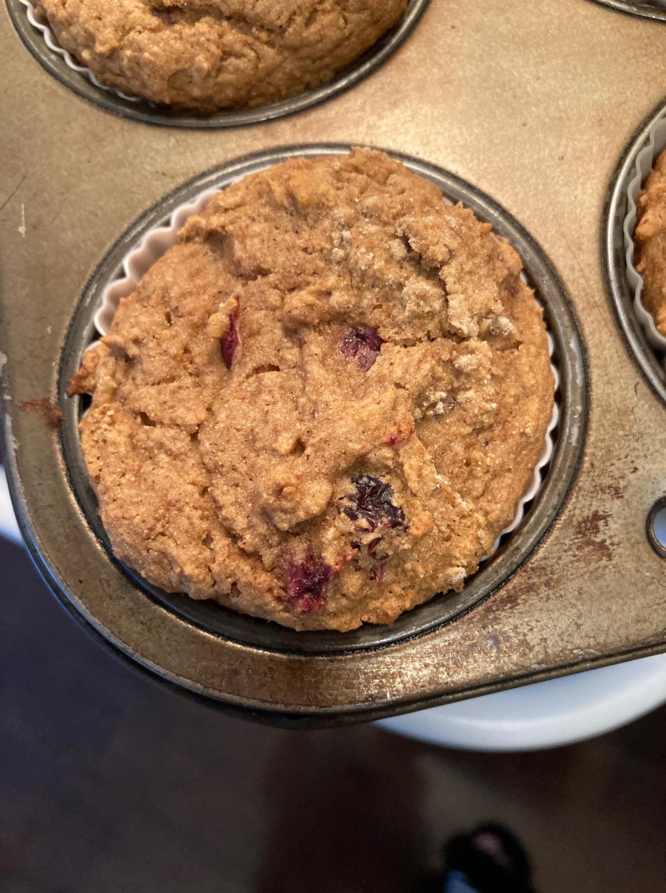 Cranberry Orange Muffins (Vegan and Gluten-free)