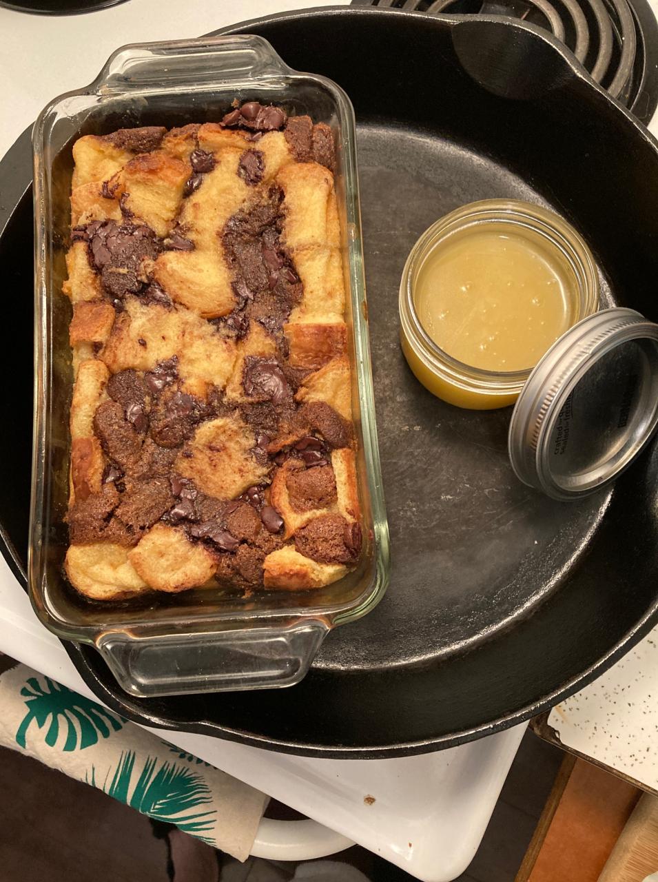 Gingersnap Bread Pudding Our Family Recipes