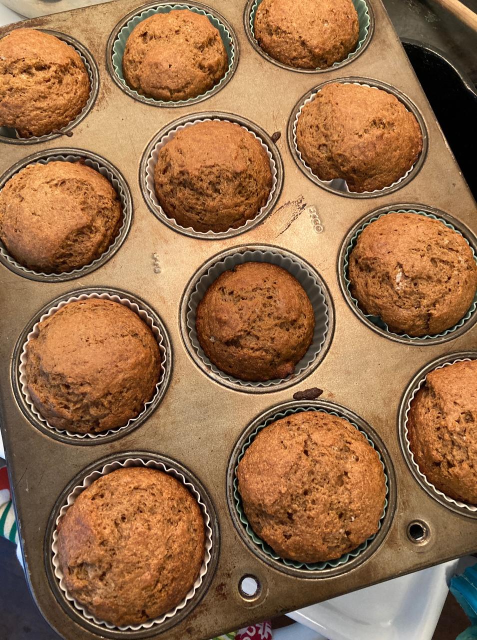 Semolina Banana Muffins