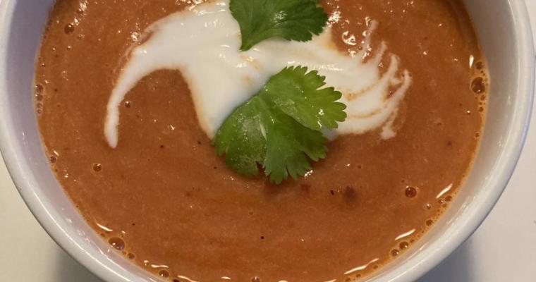 Roasted Garlic and Tomato Soup