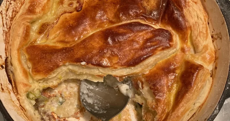 Fish pie two ways