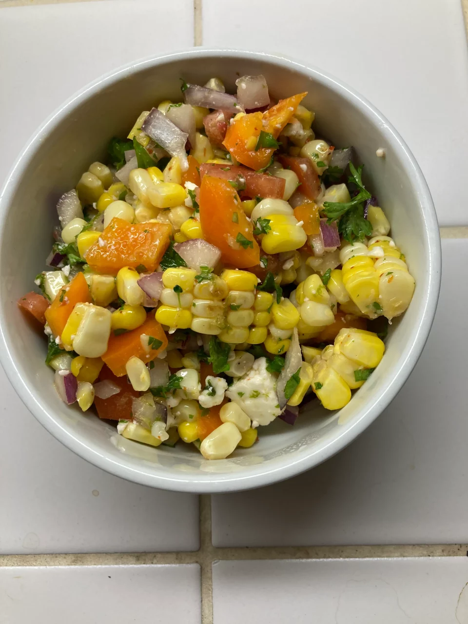 Roasted Corn Salad