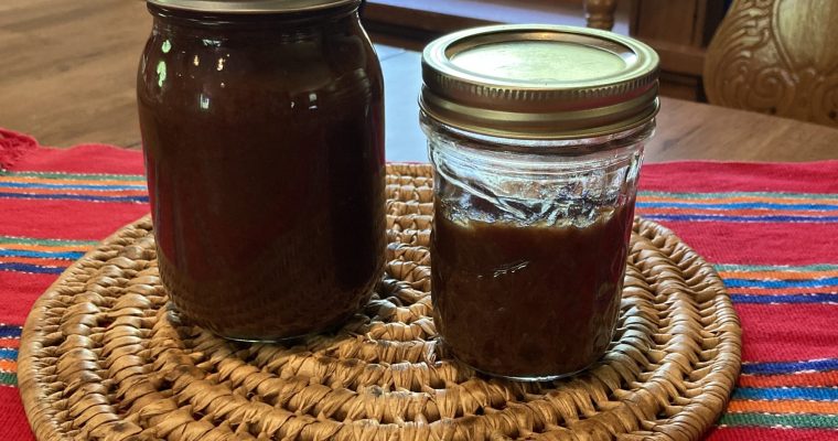 Apple Butter with Maple Syrup in the Slow Cooker